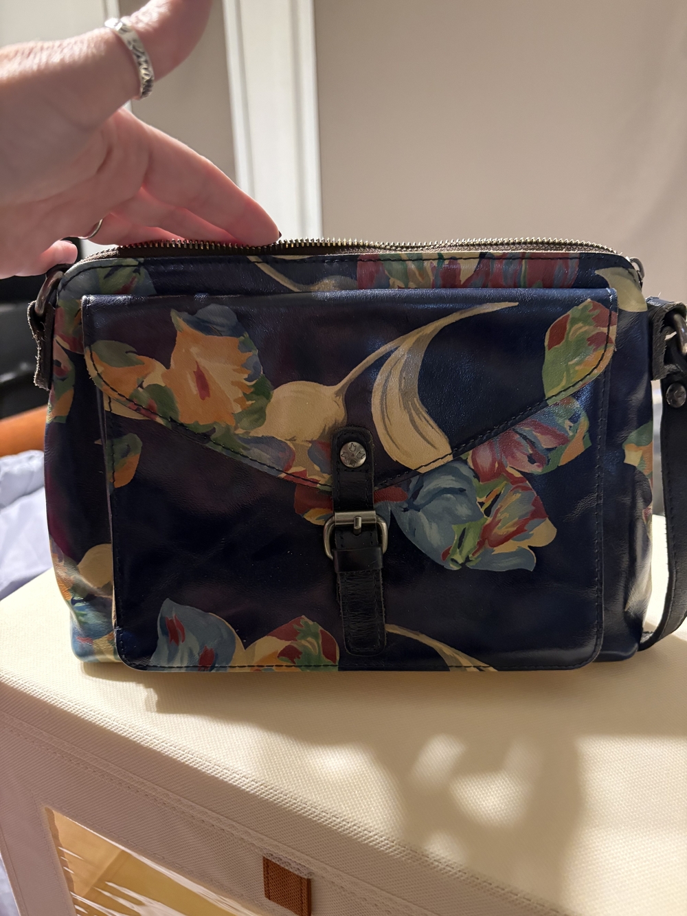 Patricia Nash Crossbody Bag Porcili Le Fleur..